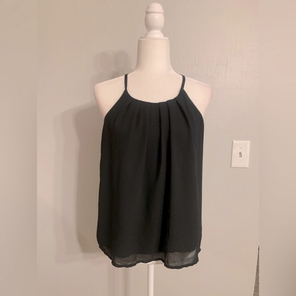 Elegant Black Women's Top Size Small